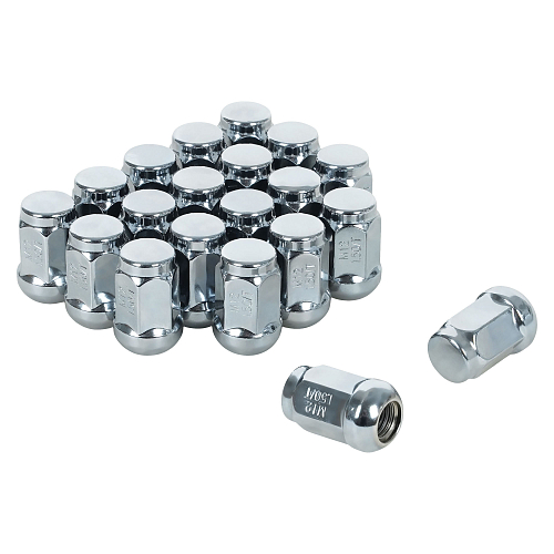 Гайка колесная M12x1,5x34,5, сфера R12, ключ 19, закрытая, хром, 20 шт для а/м Honda