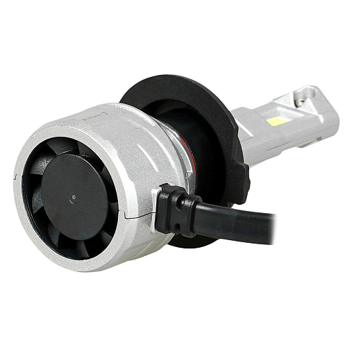 Лампа светодиодная H7 ULTRA, 55Вт, 10400Лм (5200Лм x 2), 6500К (Белый), 12/24В, комплект 2 шт.