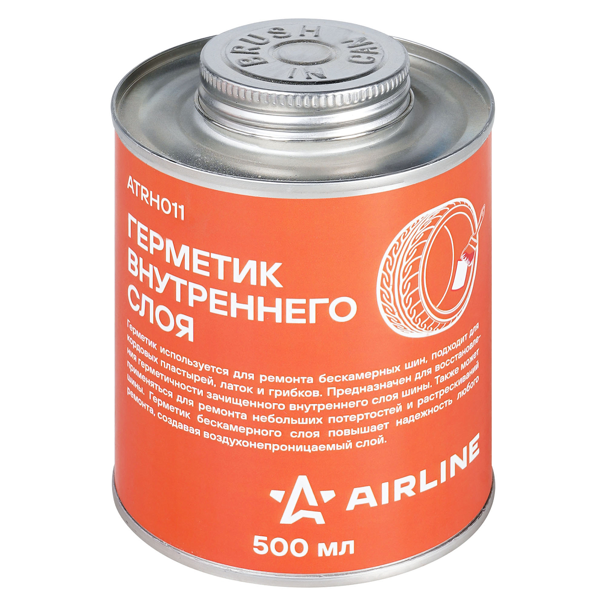 Герметик внутреннего слоя, банка с кистью, 500 мл