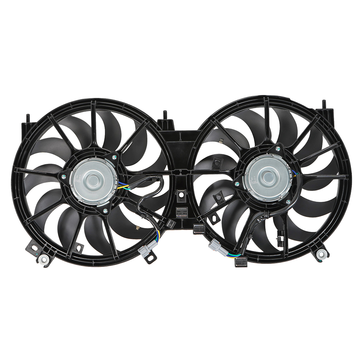 Электровентилятор охлаждения для автомобилей Nissan Teana (08-)/Murano (08-) (2 вент.) (с кожухом)