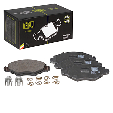 Колодки тормозные дисковые передние для автомобилей Peugeot 206 (98-) / 306 (97-) (с установочным комплектом)