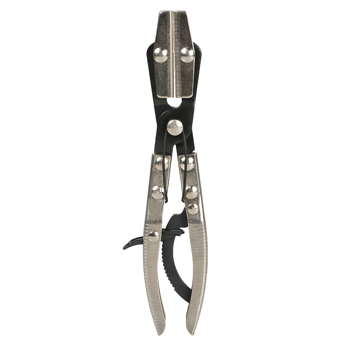 Зажим с фиксатором для шлангов L=250мм