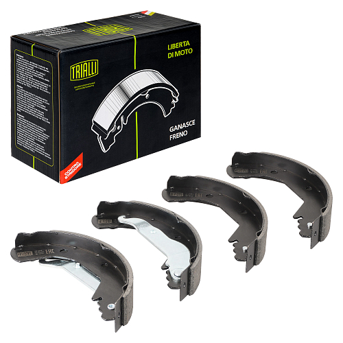 Колодки тормозные для автомобилей Chevrolet Aveo T300 (11-) барабанные 230x41 R15