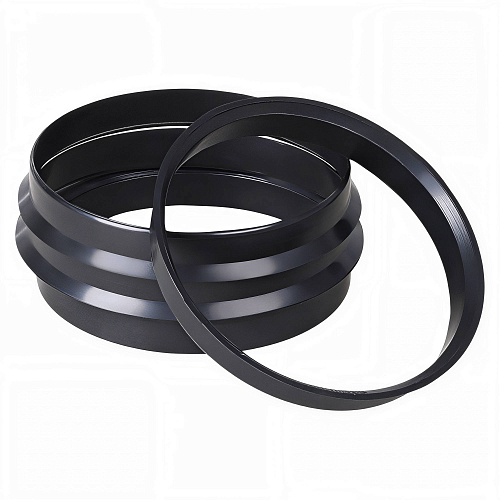 Кольцо центровочное для литого диска 65.1-63.4мм, комплект 4 шт., пластик