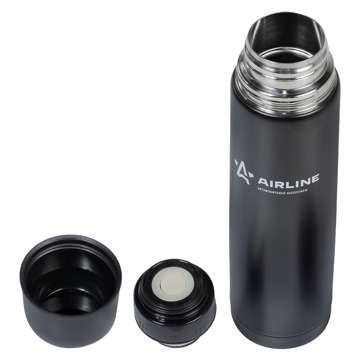 Термос 1л., черный