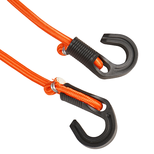 Резинки-стяжки набор 2 шт. 120 см, D-8 мм (пластиковые крючки)