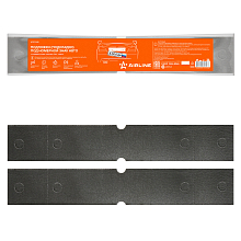 Подложки (подкладки) под номерной знак авто с клеевым слоем, компл. 2шт., серые