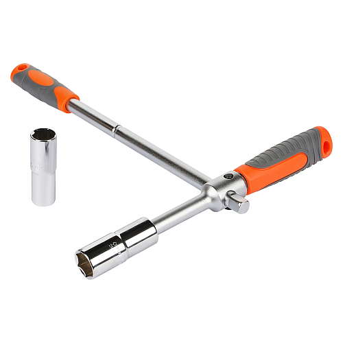 Ключ баллонный инерционный PRO (17х19х21х22) пласт. кейс