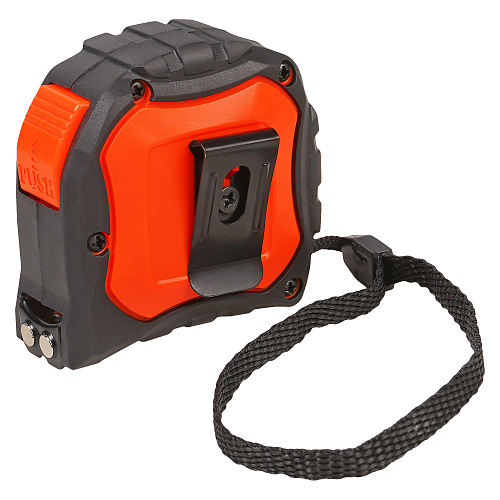 Рулетка в прорезиненном корпусе 3мх16мм, автостоп, магнитный зацеп