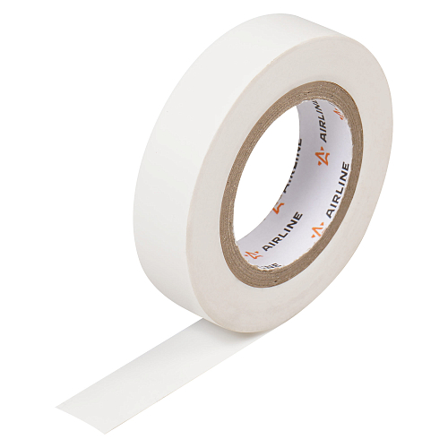 Изолента ПВХ, белая, 15 мм*10 м