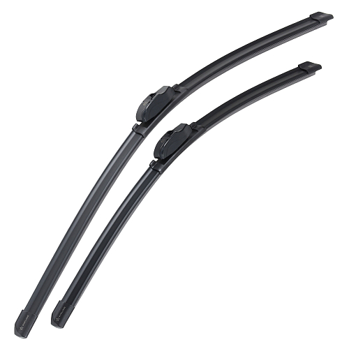 Щетки стеклоочистителя комплект 600/500мм (24"/20") бескаркасные с креплением "Крючок 9x3, 9x4 мм", 2 штуки МП-серия