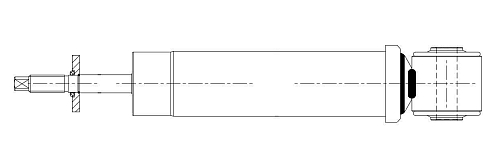Амортизатор кабины для автомобилей Scania 3 (88-) (220/326 12х45 14х50 I/О)