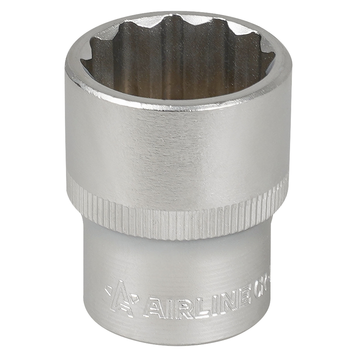 Головка торцевая 1/2"DR двенадцатигранная 23мм, L=38мм пласт.подвес