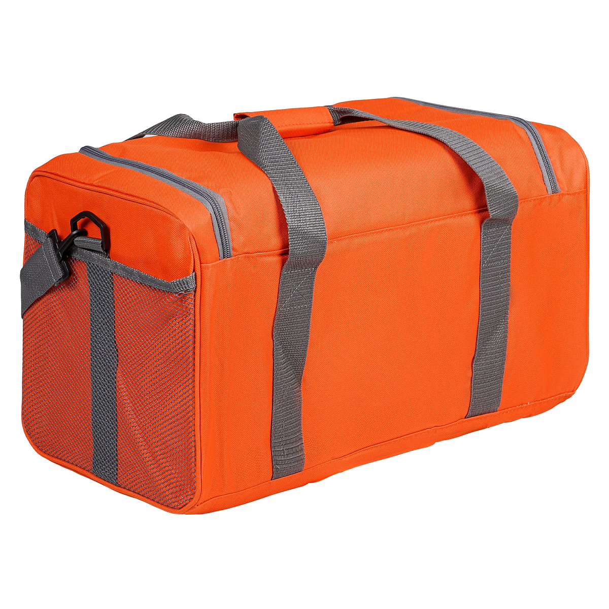 Сумка-холодильник (термосумка) 30л, 50*26*25см, цвет оранжевый/серый