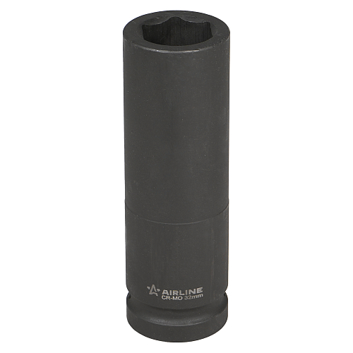 Головка ударная торцевая 1"DR шестигранная 32мм, L=160мм