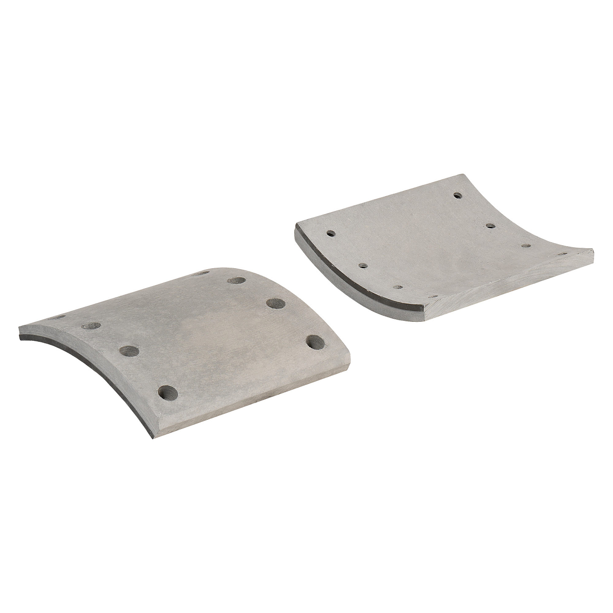 Накладка тормозной колодки для прицепов BPW/SAF (WVA 19477/19478) ремкомплект 4+4 шт. R1 с заклёпками