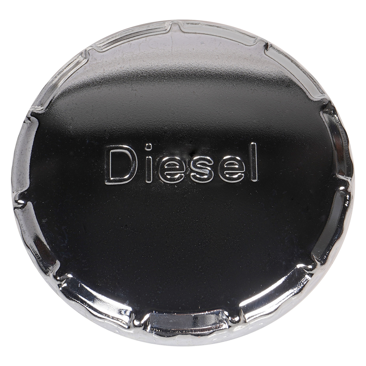 Крышка бензобака 80мм универсальная, полуоборотная, металлическая для а/м Камаз/DAF/Iveco/MAN/Volvo