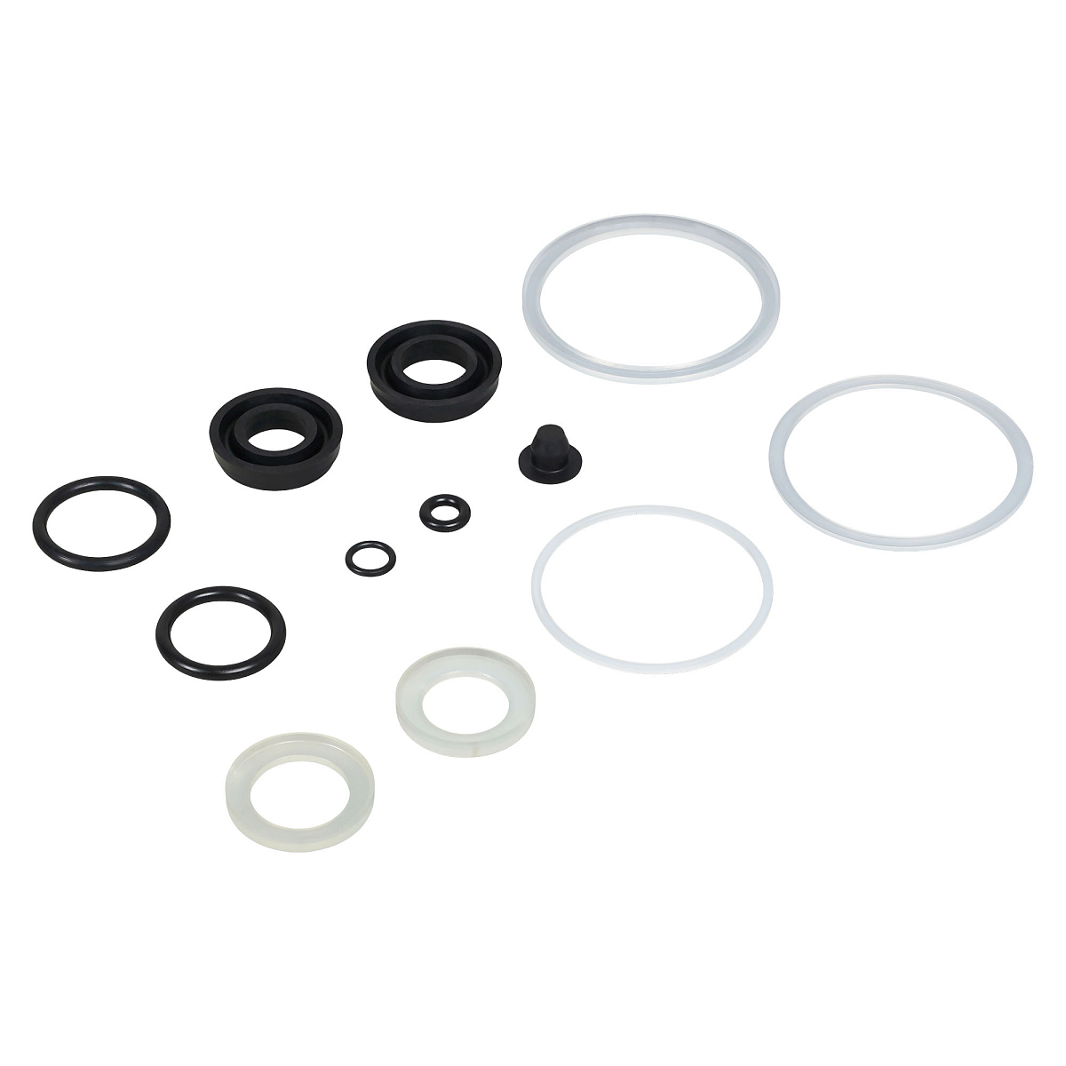 Комплект ремонтный для подкатных домкратов 17шт. (кольца уп. D(мм) 4.5-64)