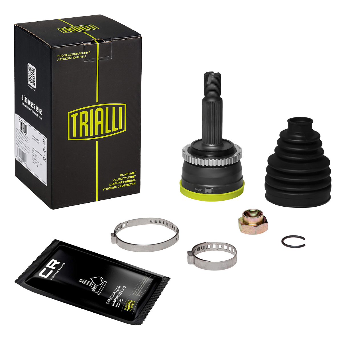 ШРУС наружный для автомобилей Solaris (10-)/ Rio (10-) (кольцо ABS)