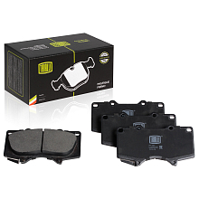 Колодки тормозные дисковые передние для автомобилей Toyota Land Cruiser Prado (02-) / (09-)