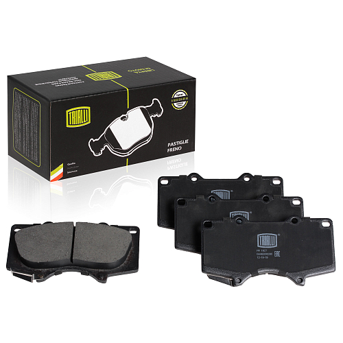 Колодки тормозные дисковые передние для автомобилей Toyota Land Cruiser Prado (02-) / (09-)