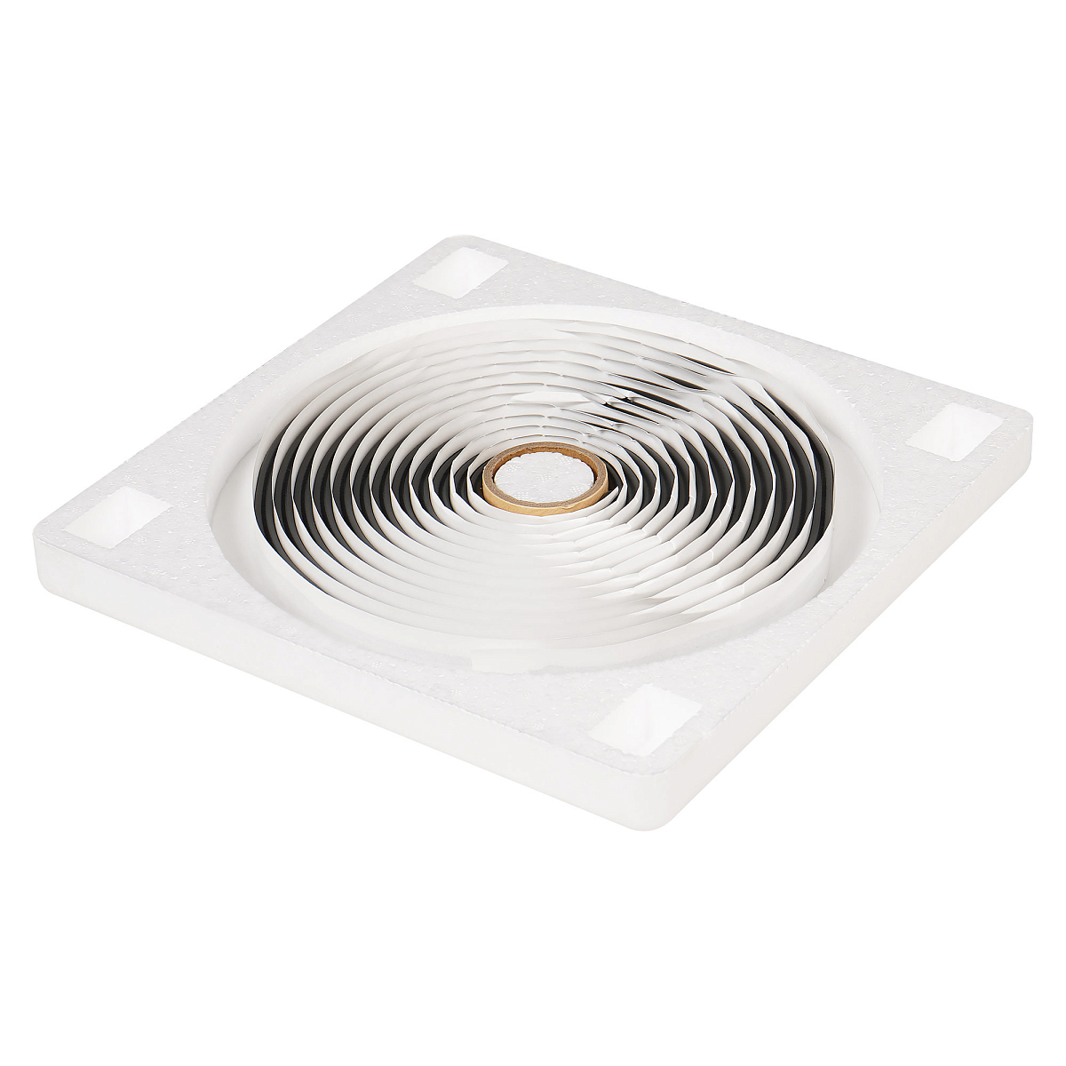 Лента-герметик для вклейки стёкол фар и фонарей, бутиленовая, d 7.9*5,5м, черная