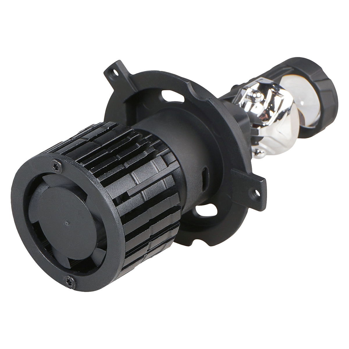 Лампа светодиодная H4 LED LENS, 50Вт, 6800Лм (3400Лм x 2), 6500К (Белый), 12/24В, комплект 2 шт.