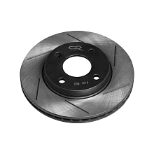 Диски тормозные высокоуглеродистый с технической выточкой и окраской передний левый для автомобилей Ford Fiesta (01-) d=258 4*108 (серия Carville Racing)