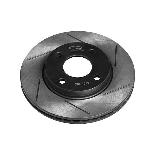 Диски тормозные высокоуглеродистый с технической выточкой и окраской передний левый для автомобилей Ford Fiesta (01-) d=258 4*108 (серия Carville Racing)