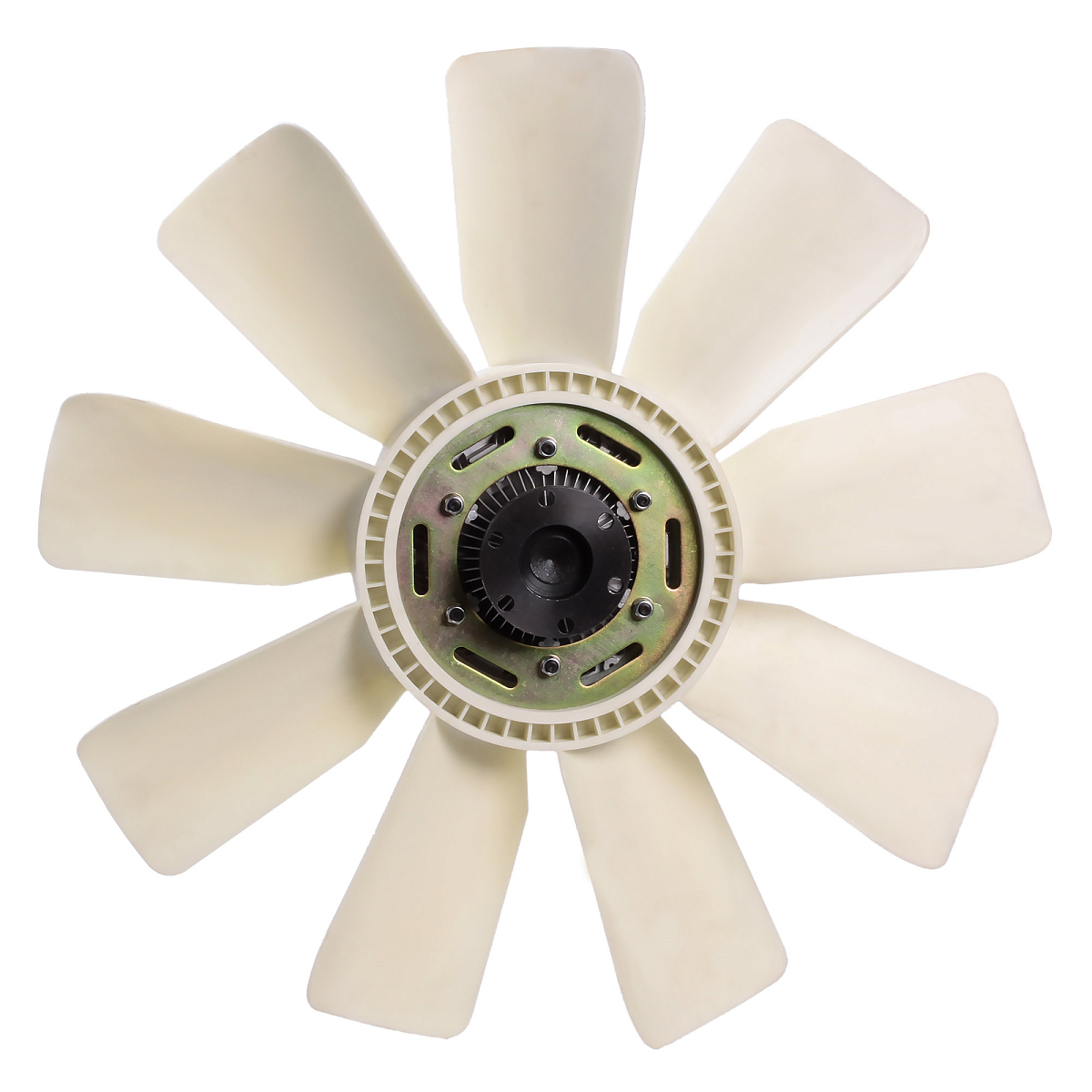 Муфта вязкостная для автомобилей КАМАЗ 6520 с дв.740.50, 740.51 Евро-2 (до 2007г.) EVF-18220-3 (с крыльчаткой) d 710мм; 9 лопастей