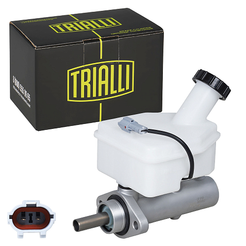 Цилиндр тормозной для автомобилей Sollers Atlant (22-)/JAC Sunray (20-) главный (с расширительным бачком и датчиком)