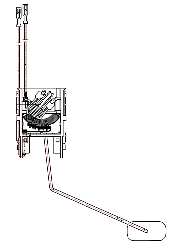 Датчик уровня топлива для автомобилей Chery Tiggo T11 (05-)/Tiggo FL (11-) 1.6i