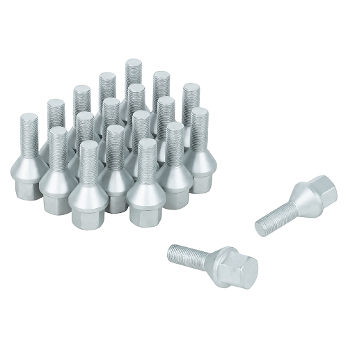 Болт колесный M12x1,25x28x57,4, конус, ключ 19, дакромет, 20 шт для а/м Jeep/Dodge