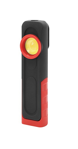 Фонарь светодиодный аккумуляторный, крюк/магнит, 600лм, Li-Ion 2000мАч МП-серия