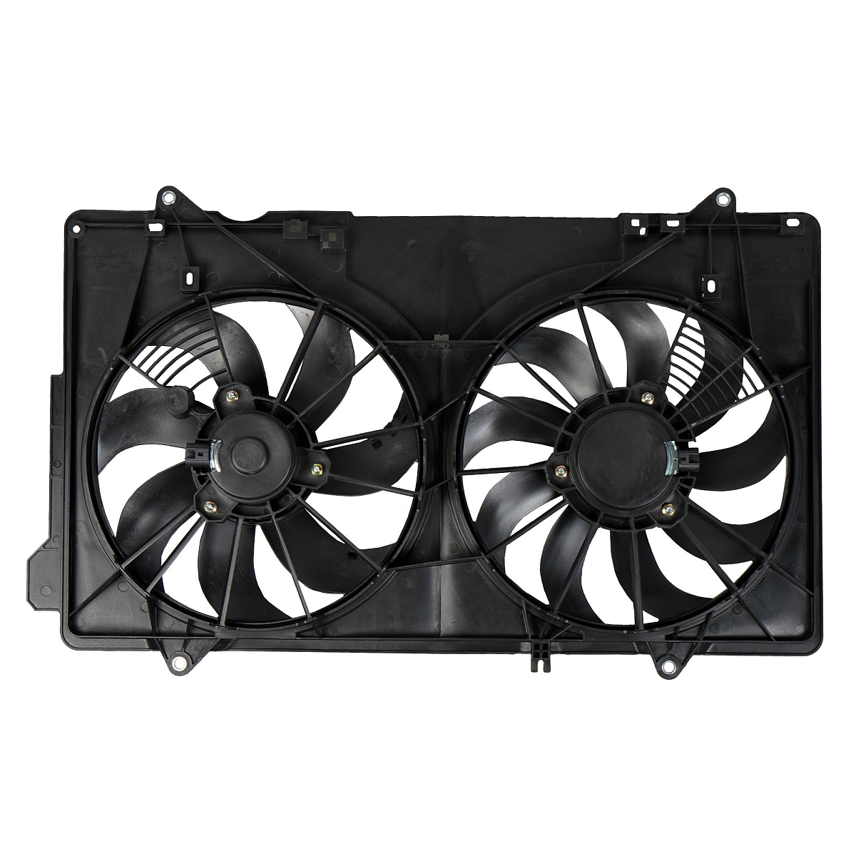 Электровентилятор охлаждения для автомобилей Mazda CX-5 (12-)/CX-5 II (17-) 2.0i/2.5i (2 вент.) (c кожухом)