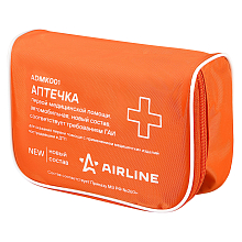 Аптечка автомобильная, новый состав МЗ РФ 260н, соотв.треб. ГАИ, текстильный футляр