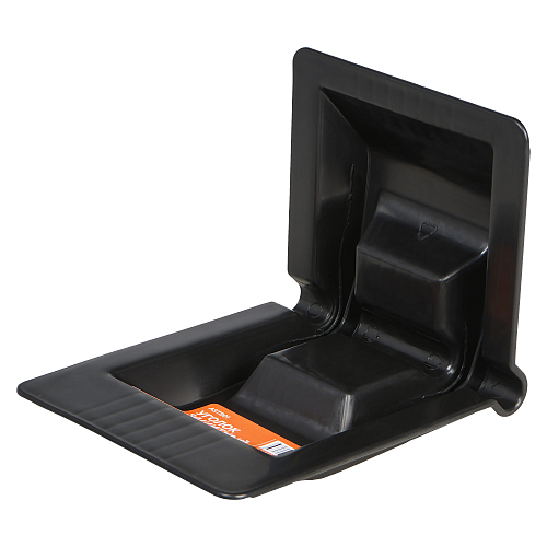 Уголок защитный усиленный для крепления груза лентой до 60мм, черный