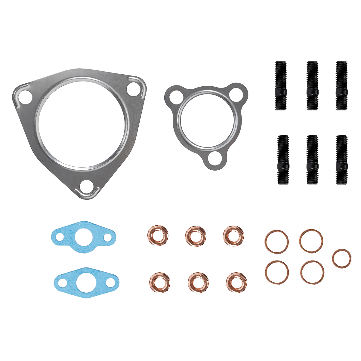 Набор монтажн. турбокомпр. для а/м VW Passat (98-) 1.8T (тип К03) (прокл.,шпил.,гайк.)