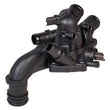 Термостат для автомобилей Peugeot 308 (11-)/Citroen C4 (10-) 1.6i AT («быстросъём», датчик температуры слева)