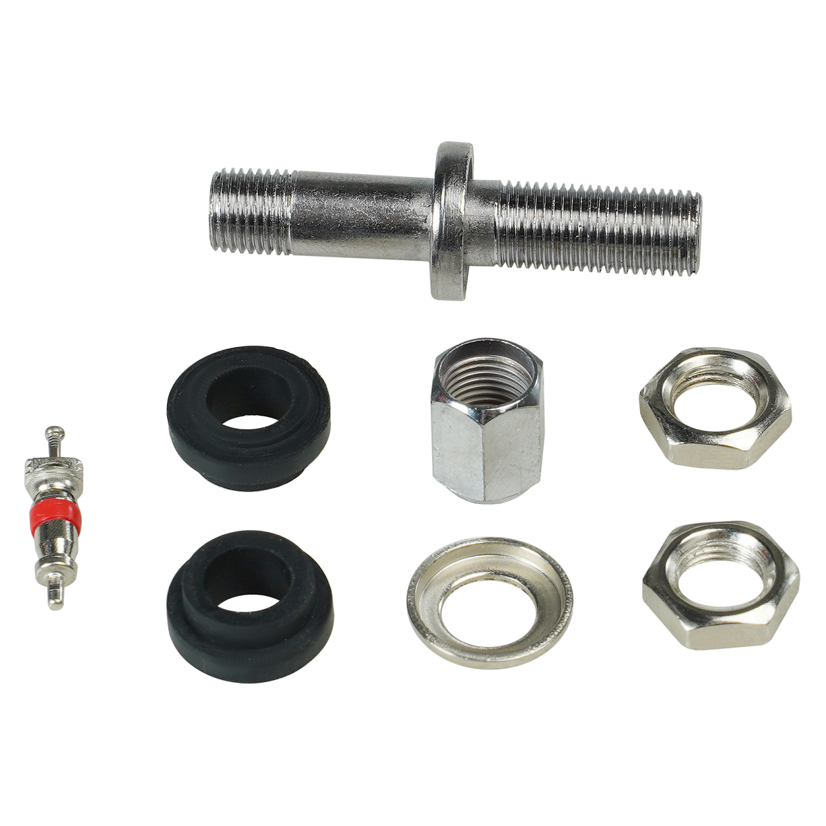 Вентиль для б/к шин V-4, латунь, 4 шт.