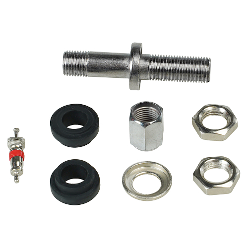 Вентиль для б/к шин V-4, латунь, 4 шт.