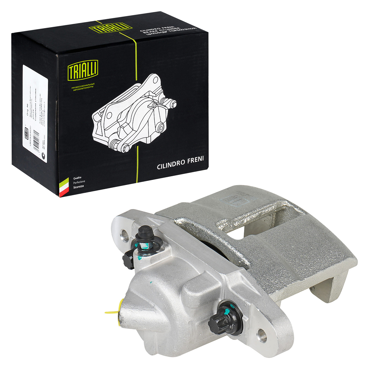 Суппорт тормозной для автомобилей Лада 2112 передний левый d=48мм (R14) (без скобы)