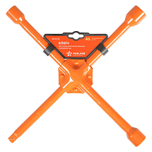 Ключ баллонный крестовой усиленный (17*19*21*1/2) пласт. подвес