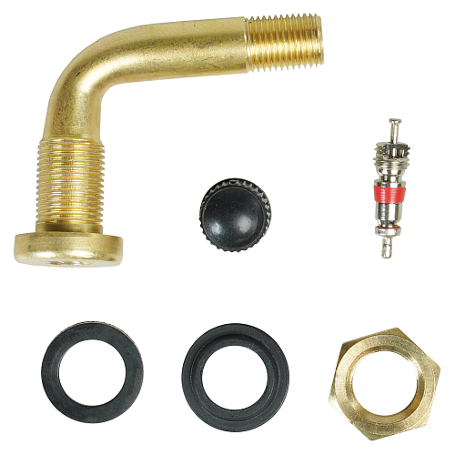 Вентиль для б/к шин PVR 32, латунь, 2 шт.