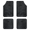 Ковры полимерные с выс. бортиком в салон автомобиля, универсальные, цвет черн., компл. 4 шт.