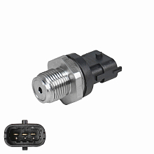 Датчик давления топлива для автомобилей КАМАЗ с дв. Cummins ISBe ЕВРО-4/ЯМЗ-650