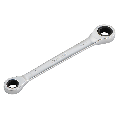 Ключ накидной трещоточный 8х10 PRO, пласт.подвес