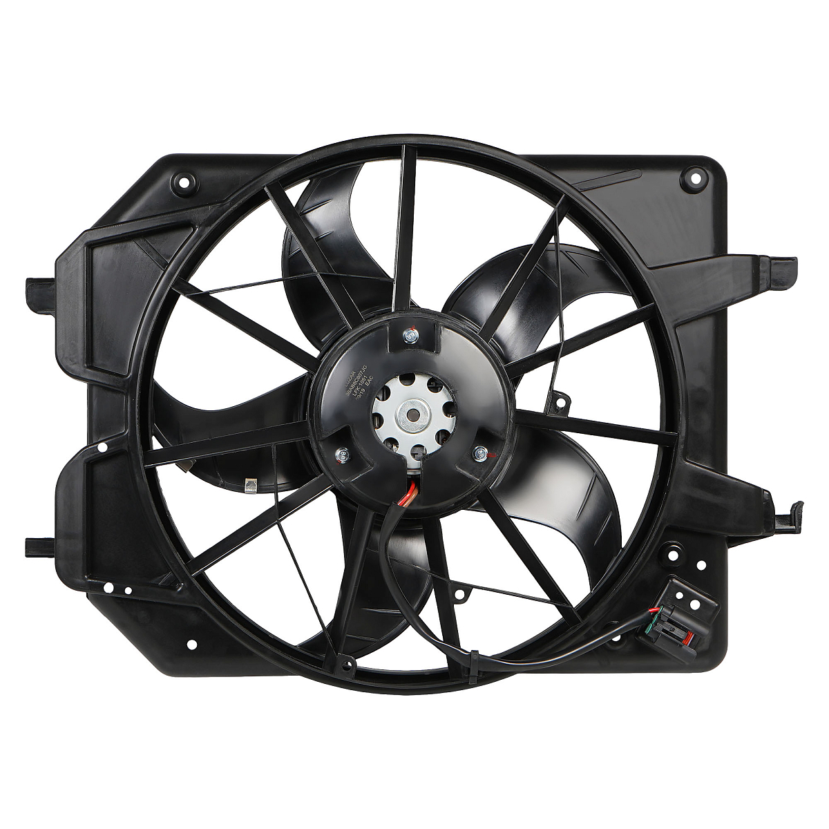 Электровентилятор охлаждения для автомобилей Ford Focus I (98-) (с кожухом)