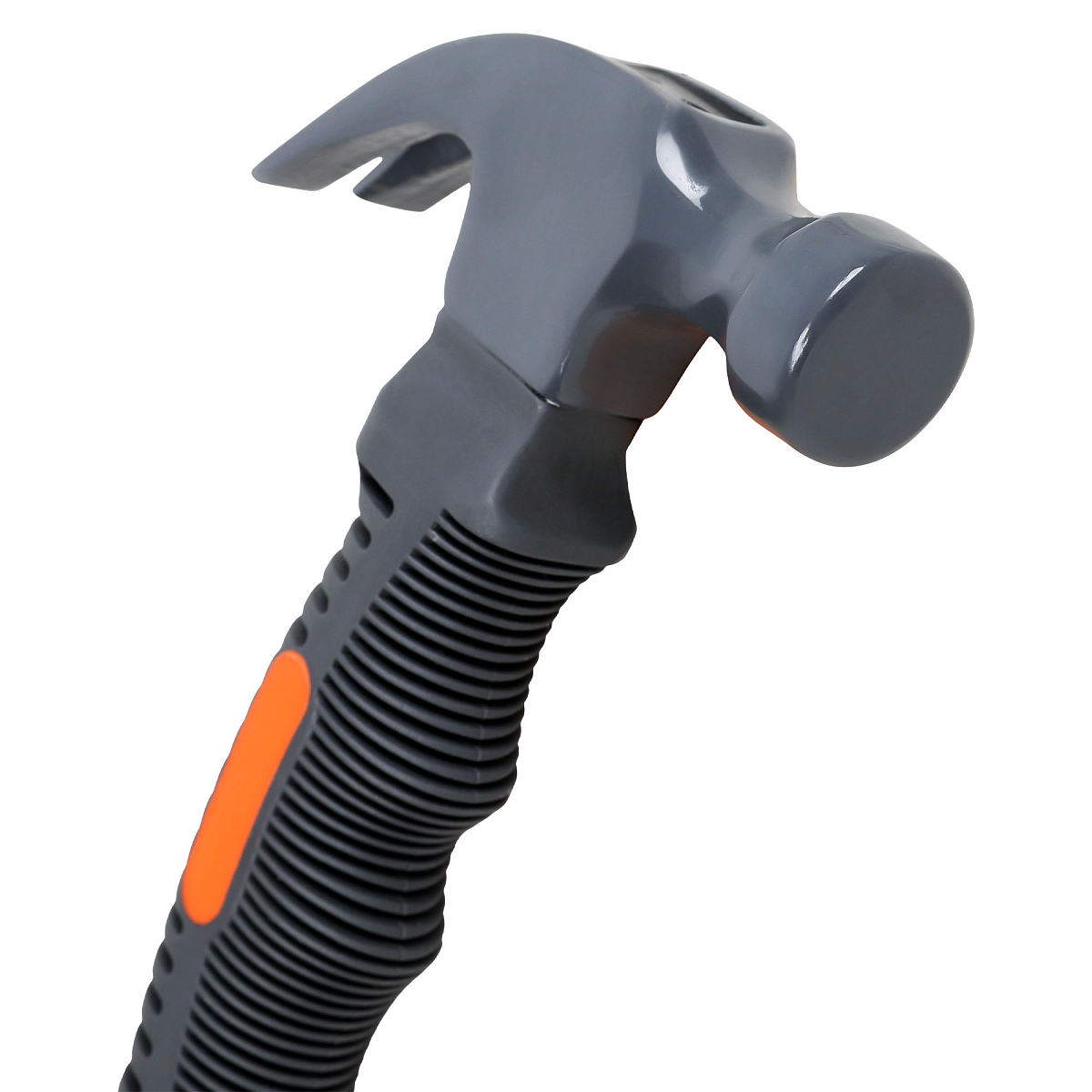 Молоток столярный с фибергласовой рукояткой 250гр, компактный