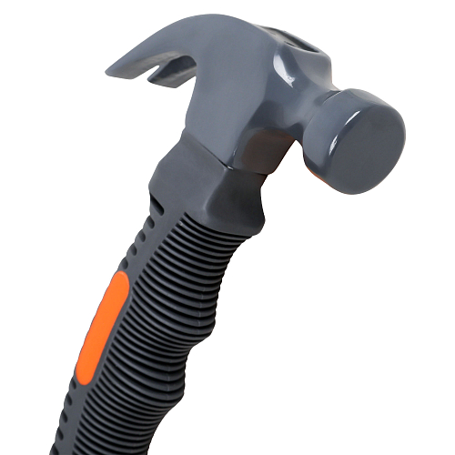 Молоток столярный с фибергласовой рукояткой 250гр, компактный